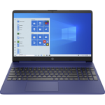 HP 15s-eq0032na AMD Ryzen™ 5 3450U Laptop 39.6 cm (15.6") Full HD 8 GB DDR4-SDRAM 256 GB SSD Wi-Fi 5 (802.11ac) Windows 10 Home Blue