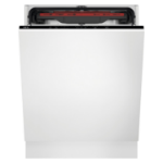 AEG Series 5000 AirDry Integrated Dishwasher - Black control panel