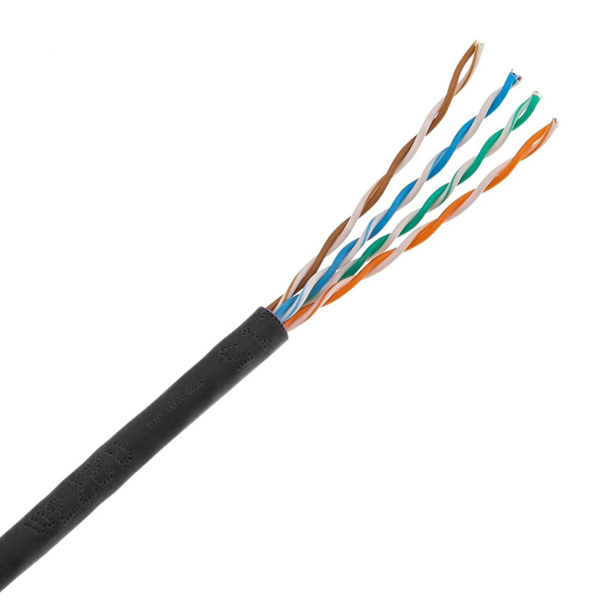 Cablenet Cat5e Black U/UTP Maxxam XXtreme Outdoor 24AWG Solid Cable 500m Reel