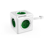 Allocacoc PowerCube Extended Type E power extension 1.5 m 5 AC outlet(s) Indoor Green