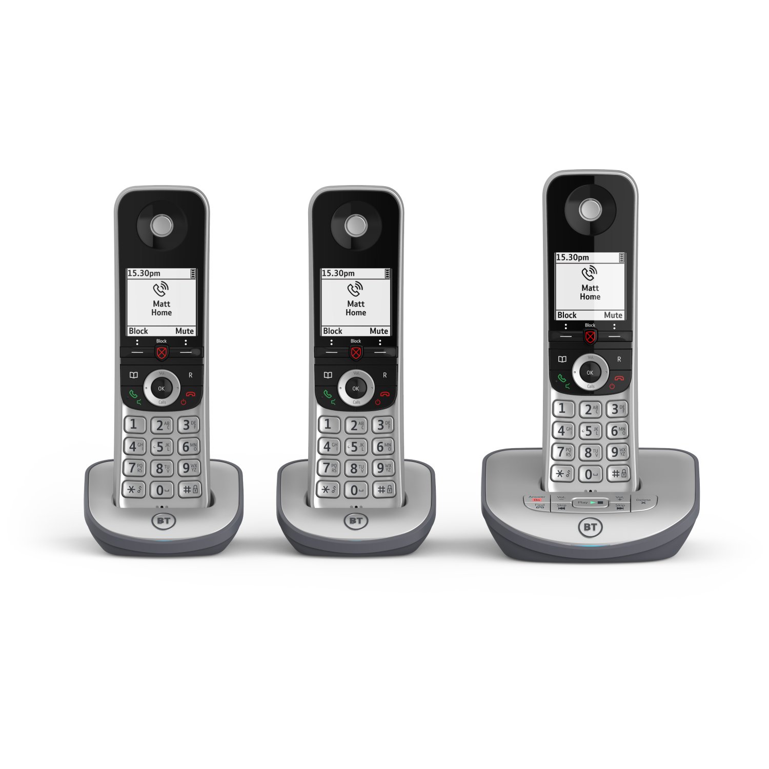 Image of British Telecom ADVANCED Z DECT TAM TRIO