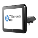 HP RP9 geïntegreerd 7-inch NT CFD-display met arm