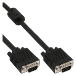 InLine S-VGA Cable 15HD male / male black 1.5m