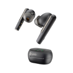 Poly Voyager Free 60+ UC M Carbon Black Earbuds +BT700 USB-C Adapter +Touchscreen Charge Case