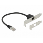 DeLOCK 85803 netwerkkabel Zwart 0,3 m Cat5e F/UTP (FTP)