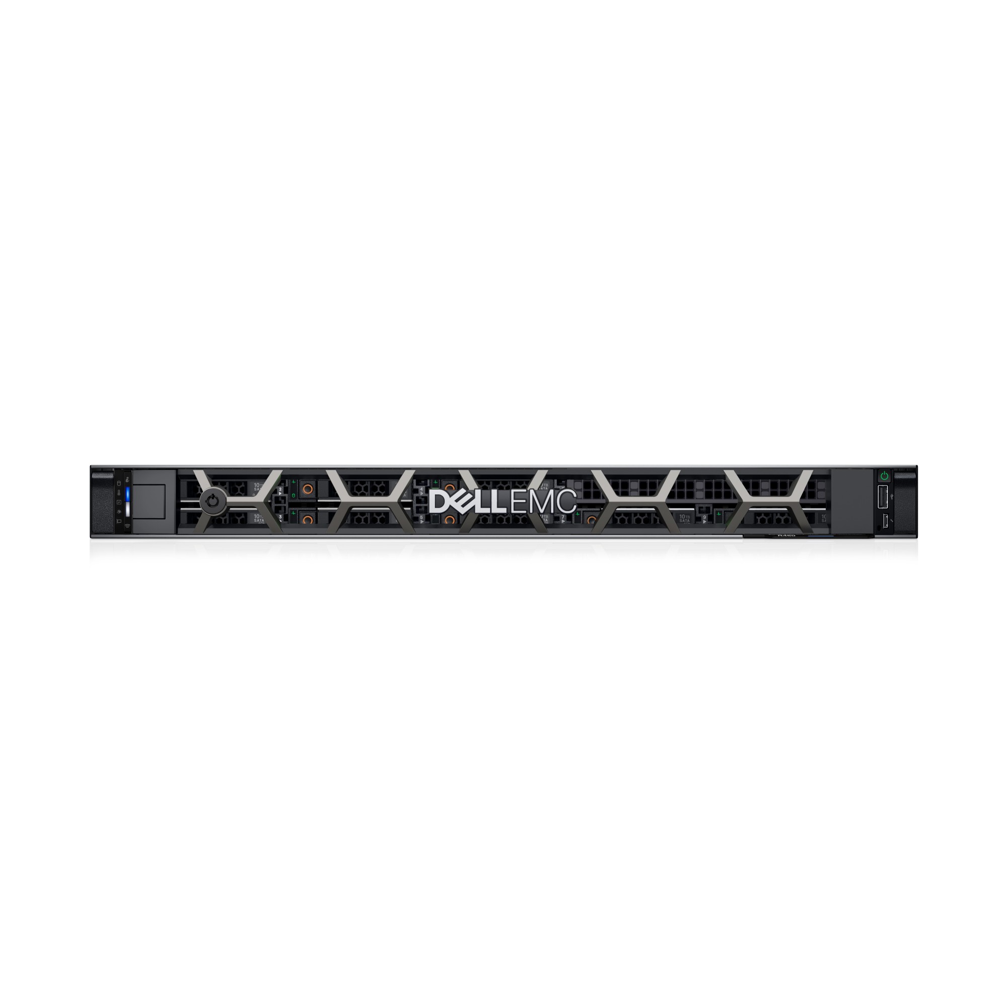 DELL PowerEdge R450 server 480 GB Rack (1U) Intel Xeon Silver 2.8 GHz 16 GB DDR4-SDRAM 800 W