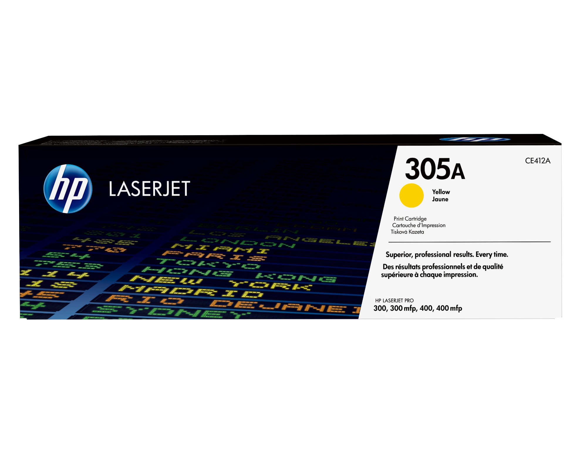 HP CE412A/305A Toner cartridge yellow, 2.6K pages ISO/IEC 19798 for HP LaserJet M 375