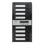 Areca ARC-8050T3U-8 NAS/storage server Tower Ethernet LAN Black
