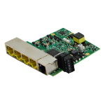 Brainboxes SW-135 network switch Unmanaged L2 Gigabit Ethernet (10/100/1000) Power over Ethernet (PoE) Embedded Green