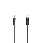 Hama 00205099 audio kabel 3 m RCA Zwart