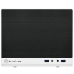 Silverstone SG13 Mini Tower Black, White