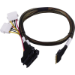 Microchip Technology 2305200-R Serial Attached SCSI (SAS) cable 0.8 m Black, Multicolour