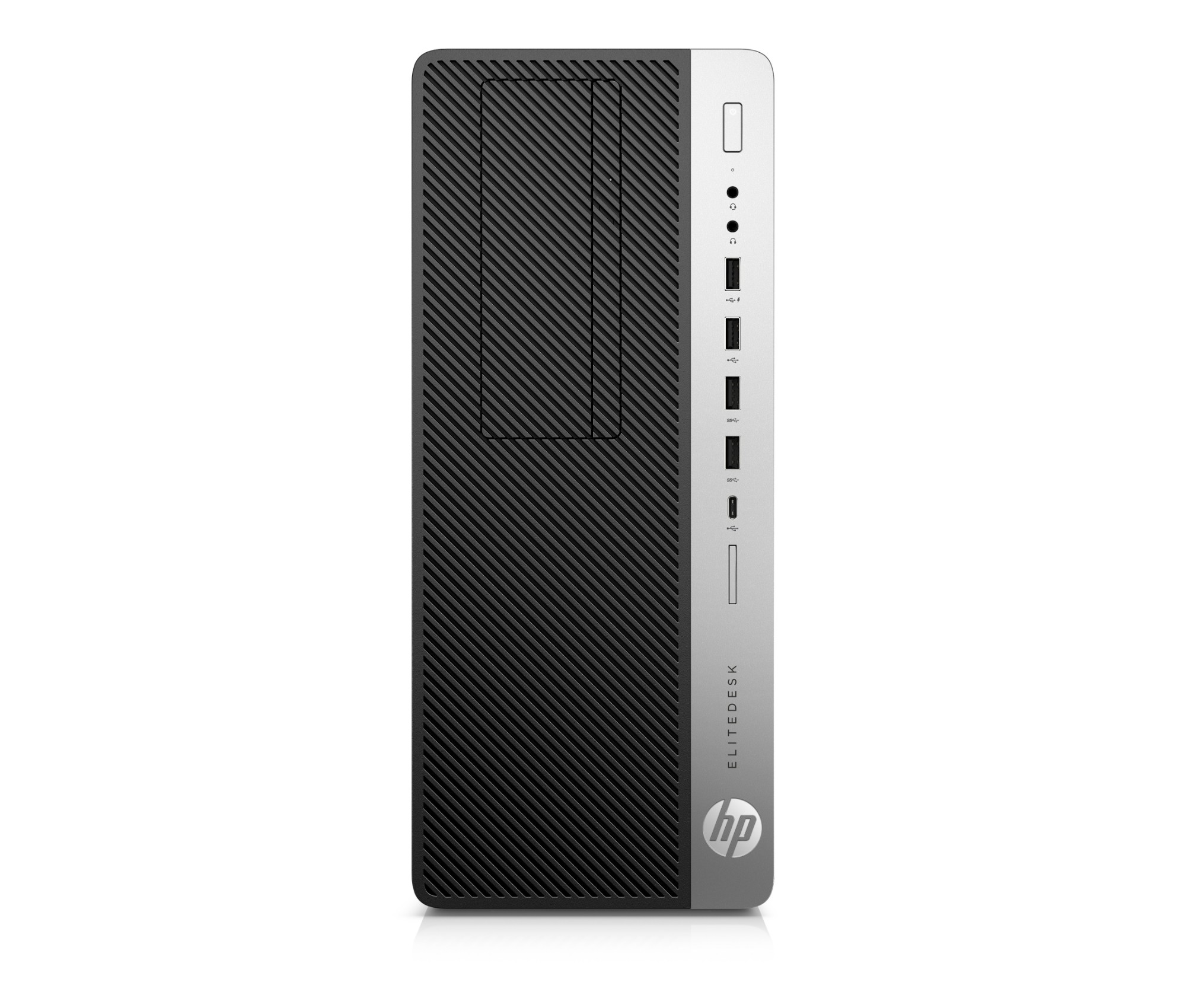 T1A HP EliteDesk 800 G5 Refurbished Intel® Core™ i5 i5-9500 16 GB DDR4-SDRAM 256 GB SSD Windows 10 Pro Micro Tower PC Black, Silver