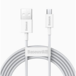 Baseus Superior USB cable USB 2.0 2 m USB A Micro-USB A White