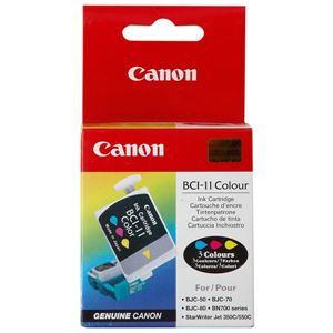 Image of Canon 0958A002/BCI-11C Ink cartridge color 18ml for Canon BJC 50/55