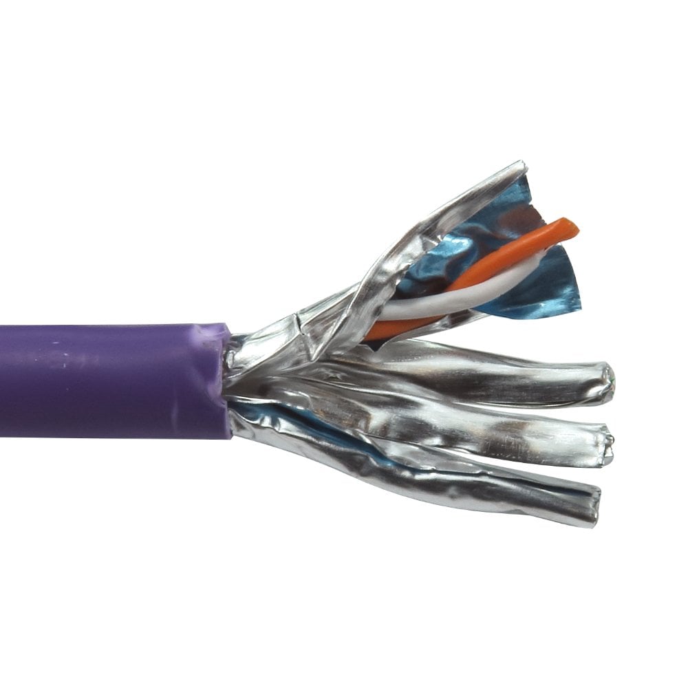 Cables Direct Grey 305M Cat6a U/Ftp Lszh