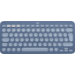 Logitech K380 for Mac Tastatur Universal Bluetooth QWERTY UK Englisch Blau