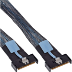 InLine 27661B Serial Attached SCSI (SAS) cable 0.75 m 24 Gbit/s Black, Blue, Grey
