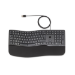 HP 480 Comfort Wired keyboard Home USB AZERTY Belgian Black