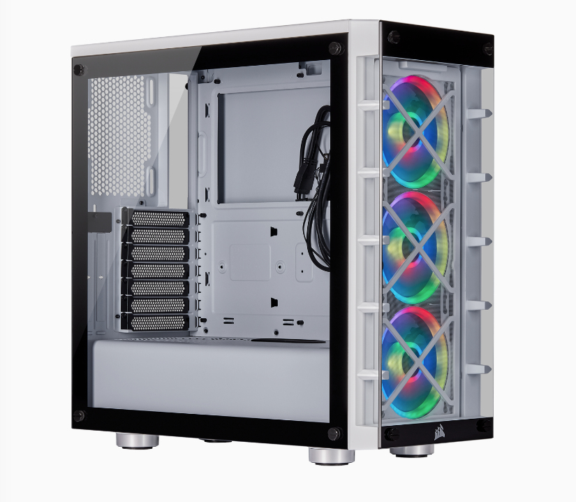Image of Corsair CC-9011189-WW computer case Midi Tower White