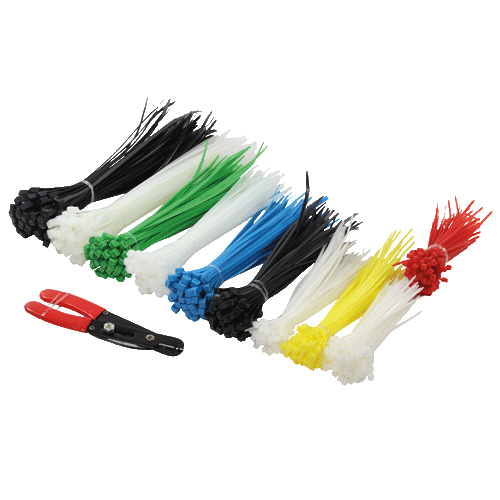 Image of LogiLink KAB0019 cable tie Nylon Black, Blue, Green, Red, White