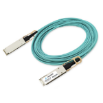 Axiom 980-9I45Q-00V005-AX InfiniBand/fibre optic cable 196.9" (5 m) QSFP56 AOC Cyan