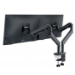 Hagor 8716 monitor mount / stand 68.6 cm (27") Desk Black