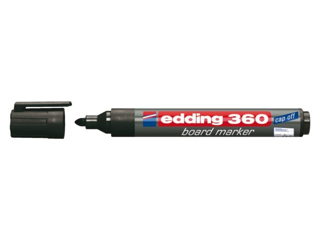 Photos - Felt Tip Pen Edding e-360 marker 1 pc(s) Black 4-360001 