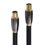 Moki ACC CADA2 coaxial cable RG-6/U IEC Black