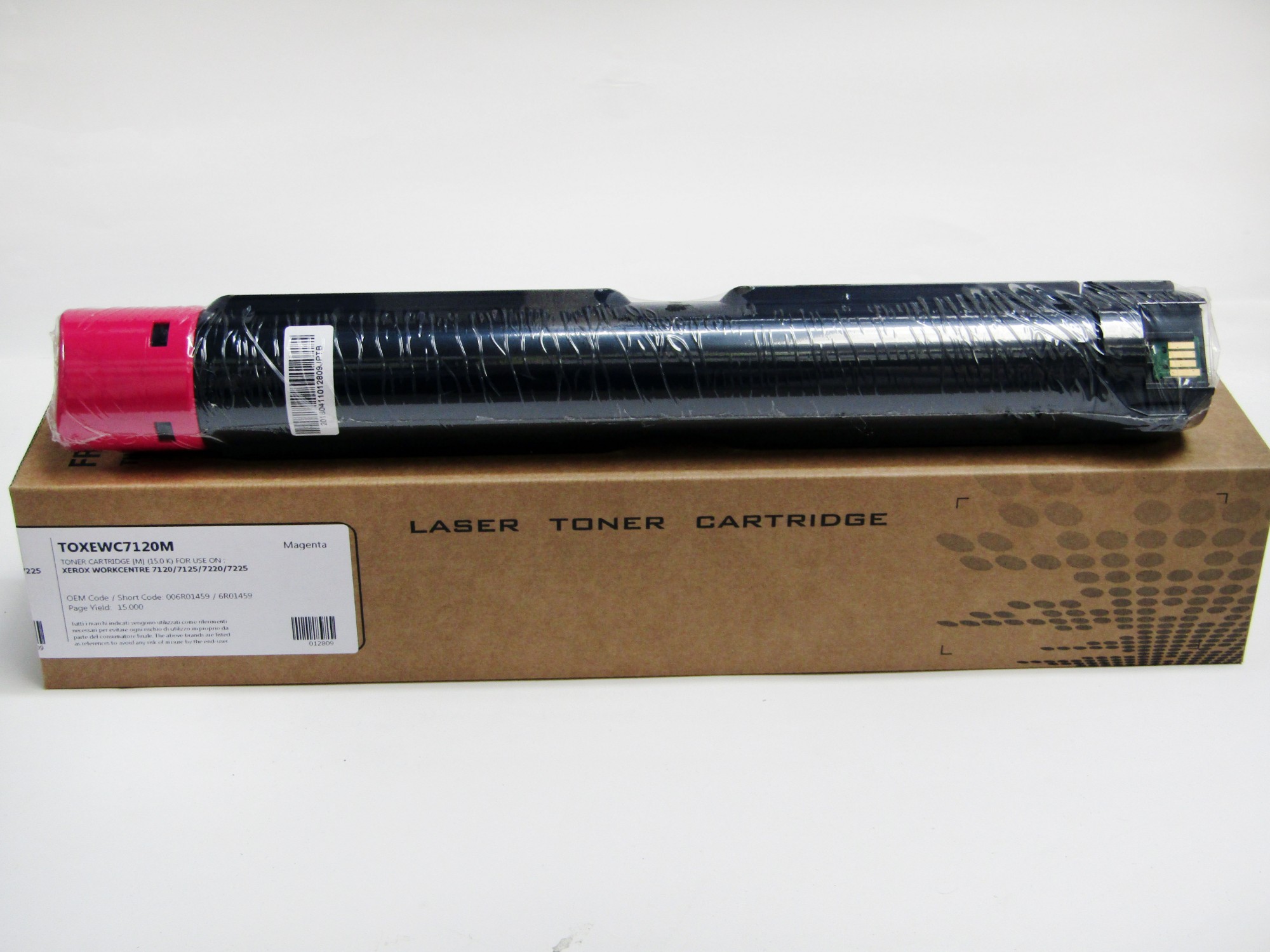 CTS Wholesale Compatible Replacement for the Xerox WorkCentre 7120 Magenta Toner 6R01459