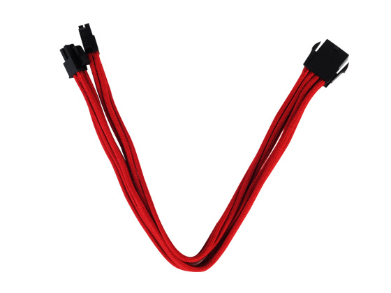 Photos - Cable (video, audio, USB) SilverStone 8pin - EPS12V 8pin, 0.3m SST-PP07-EPS8R (4+4)