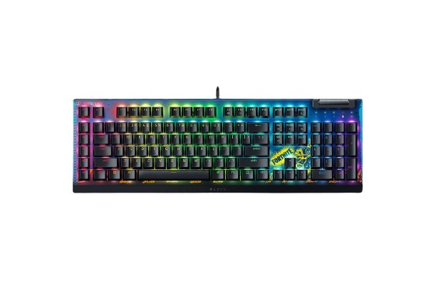 RAZ er BlackWidow V4 X - Fortnite Edition keyboard Gaming USB US English Black