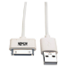 Tripp Lite M110-003-WH mobile phone cable White 39.4" (1 m) USB A Apple 30-pin