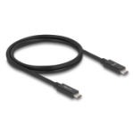 DeLOCK 81211 USB cable USB4 Gen 4x2 1 m USB C Black