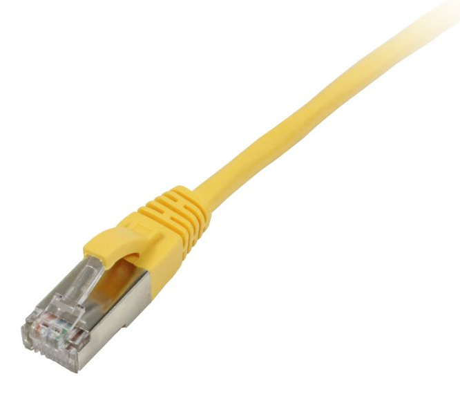EU Product - Patchkabel RJ45 CAT5e 100Mhz gelb S-FTP SF/UTP - Cable - Network thumbnail