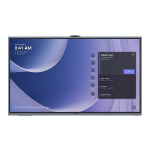 MAXHUB V865T meeting room display 2.18 m (86") 3840 x 2160 pixels VA Wi-Fi 6 (802.11ax) Black Bluetooth
