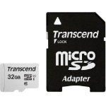 Transcend microSD Card SDHC 300S 32GB with Adapter