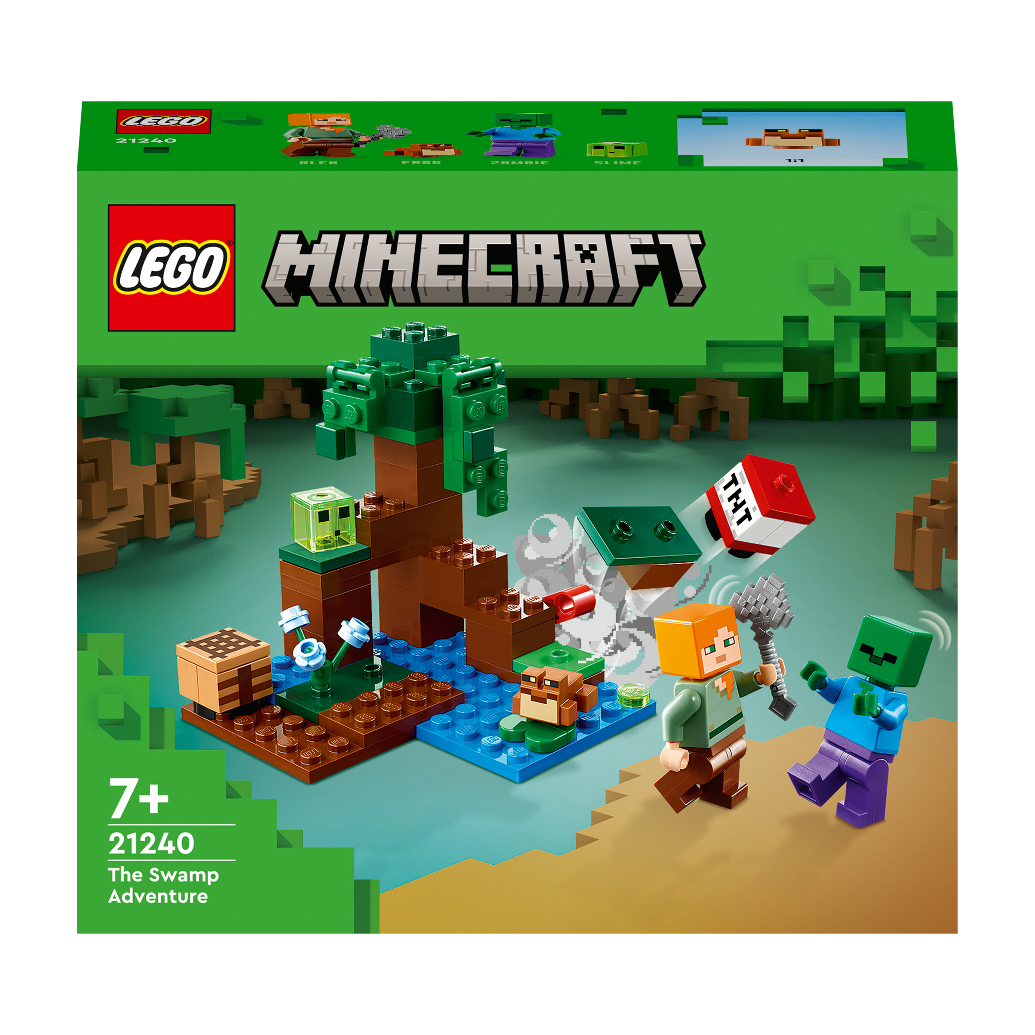 Image of LEGO Minecraft Das Sumpfabenteuer 21240