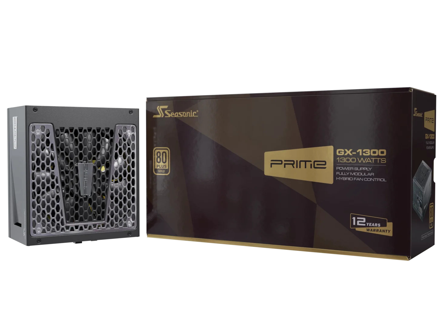 Seasonic Prime GX power supply unit 1300 W 20+4 pin ATX ATX Black