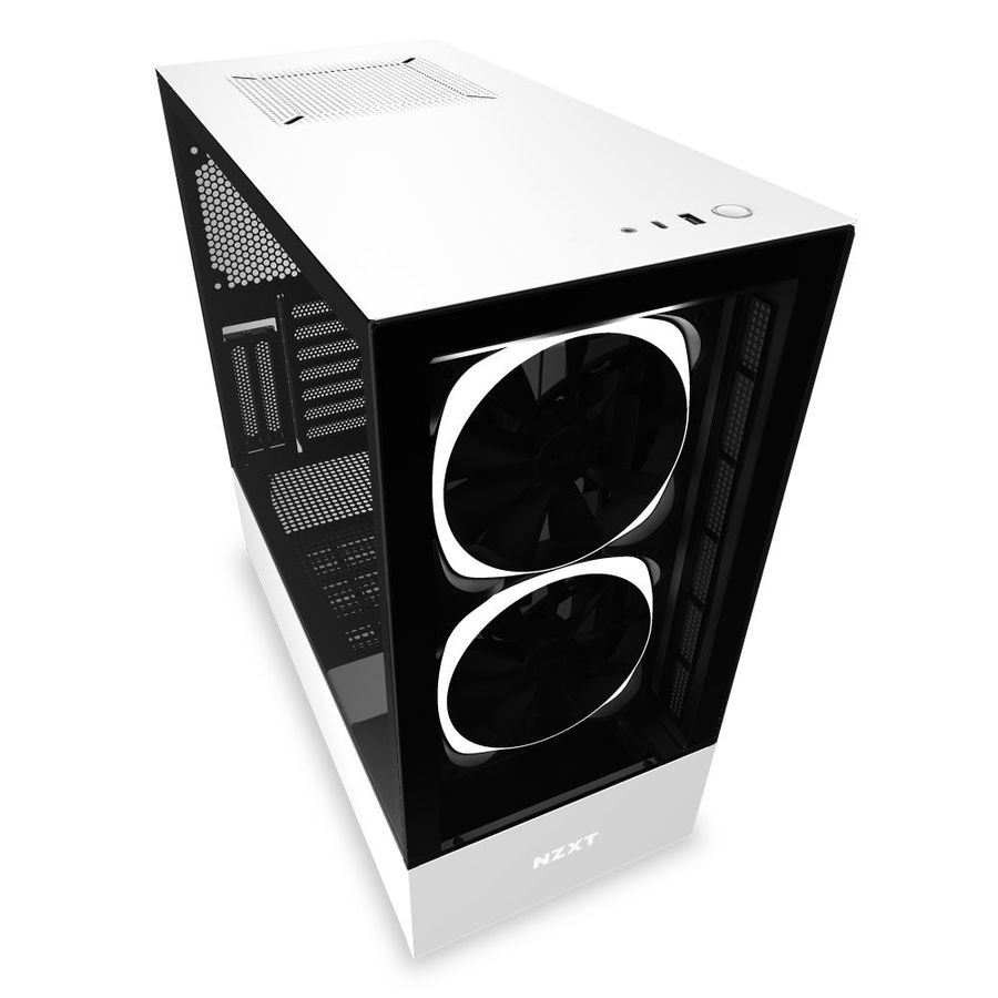 Image of NZXT H510 Elite Midi Tower White