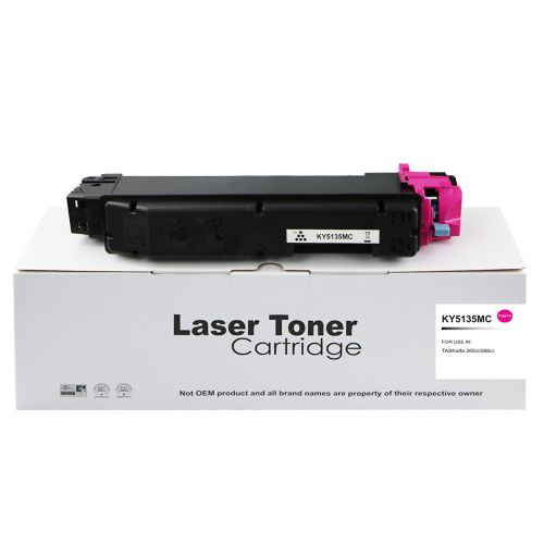 CTS Compatible Kyocera TK5135M Magenta Toner