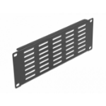 DeLOCK 10″ Network Cabinet Panel with ventilation slots horizontal 2U black