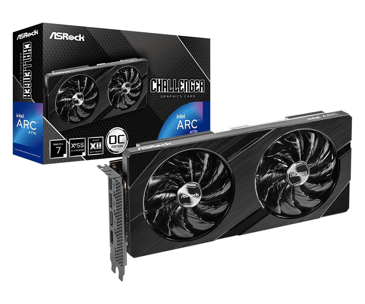 Image of Asrock Intel Arc A770 Challenger 16GB OC GDDR6