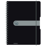 Herlitz 11293073 writing notebook A4 80 sheets Black