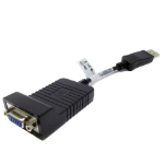 HP 753745-001 video cable adapter 0.2 m DisplayPort VGA Black -