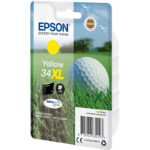 Epson Golf ball Singlepack Yellow 34XL DURABrite Ultra Ink