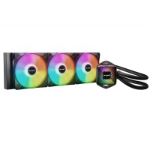 be quiet! be quiet! Pure Loop 3 LX Liquid CPU Cooler, Universal Socket, 360mm Radiator, 3 x Light  Wings LX PWM High Speed, Stylish ARGB cooling block featuring 10 included lighting foils, 3-year manufacurer's warranty.