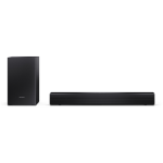 Sharp HT-SBW121K soundbar speaker Black 2.1 channels