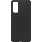 eSTUFF Silk-touch Silicone Case for Samsung Galaxy S20 FE/S20 FE5G - Black