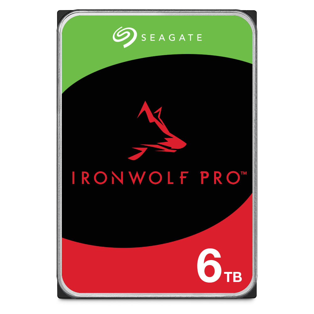 Image of Seagate IronWolf Pro ST6000NT001 4 PACK internal hard drive 3.5" 6...
